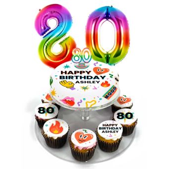 80th Birthday Party Set