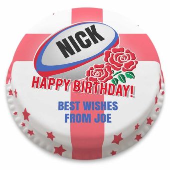 England Rugby Cake