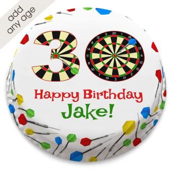 Any Age Darts Cake