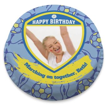 Leeds F.C. Themed Photo Cake