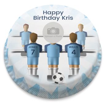 The Sky Blues Photo Cake