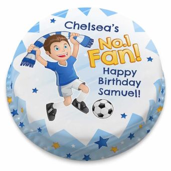 Blue No.1 Fan Cake