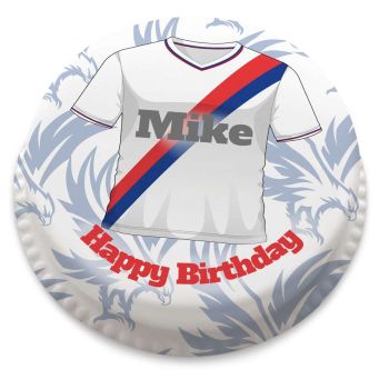 Crystal Palace FC Themed Shirt Cake