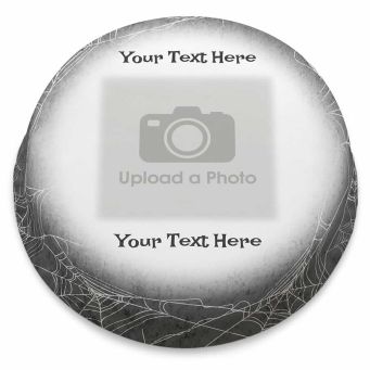 Cobweb Photo Cake