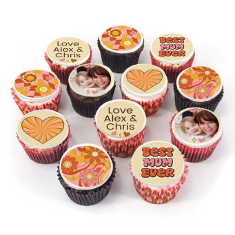 12 For Mum Cupcakes