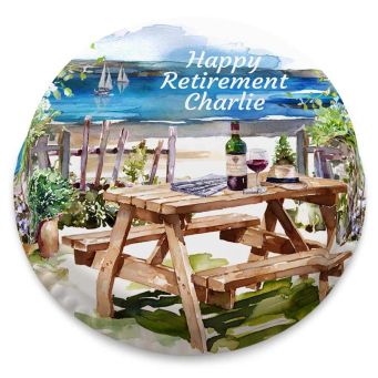 Seaside Retirement Cake