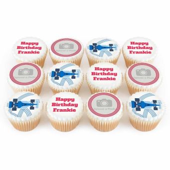 12 Speed Racer Cupcakes