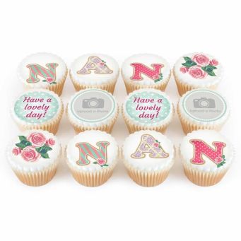 12 Birthday Nan Cupcakes