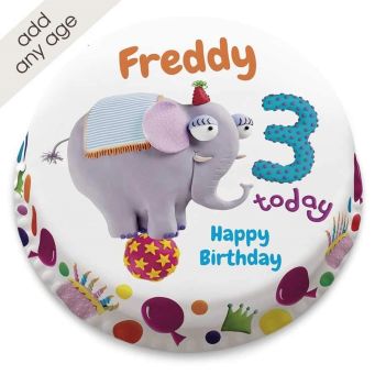 Circus Elephant Cake