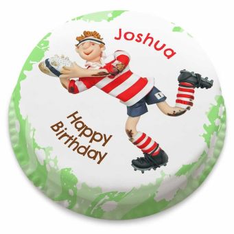 Rugby Boy Cake
