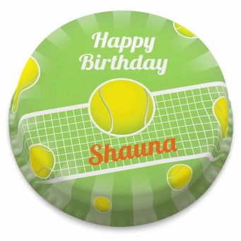 Green Tennis Ball Cake 