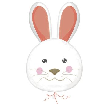 Easter White Bunny Balloon