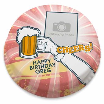 Cheers! Photo Cake