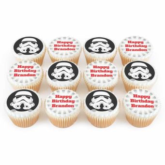 12 Space Trooper Cupcakes