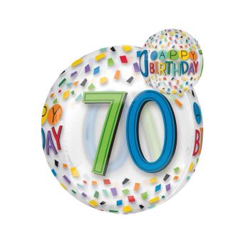 Happy Birthday 70th Balloon