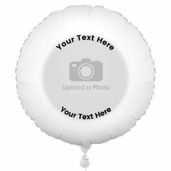 Photo Balloon with Text