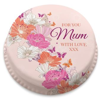 Mother's Day Daisy Cake