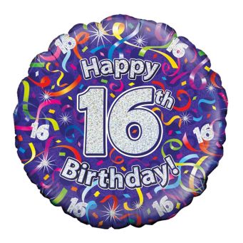 Sparkly 16th Balloon