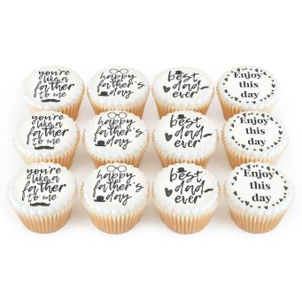 12 Like A Father Cupcakes- canccelled