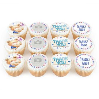 12 Thank You Ted Cupcakes