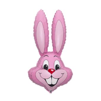 Pink Jumbo Bunny Balloon