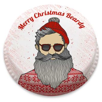 Hipster Santa Cake