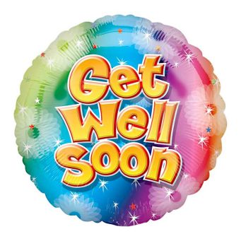 Colourful Get Well Soon Balloon