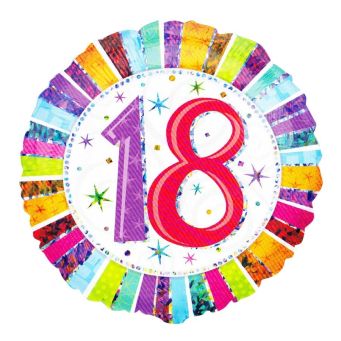 Shiny 18th Balloon