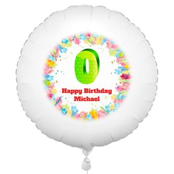 Any Age Rainbow Balloon