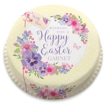 Easter Lace Cake
