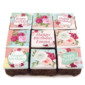 9 Let It Snow Brownies