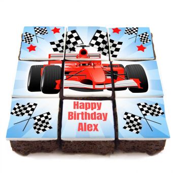 F1 Racing Car Brownies