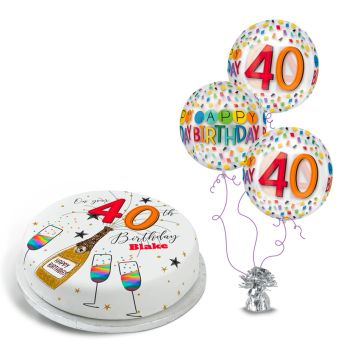 40th Birthday Sparkle Gift Set 