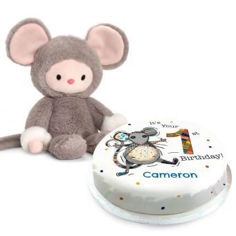 1st Birthday Mouse Gift Set