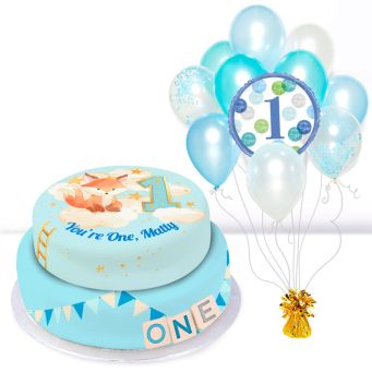 Blue Photo Gift Set