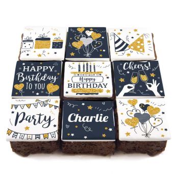 9 Let It Snow Brownies