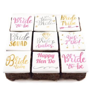 Team Bride Brownies