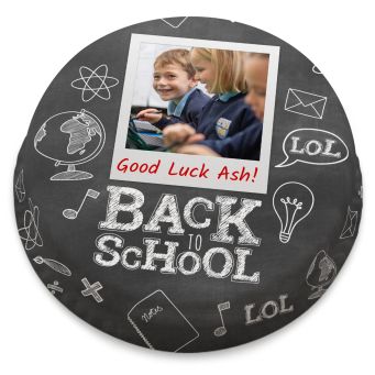 Welcome Back Photo Cake