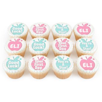 12 First Day Cupcakes