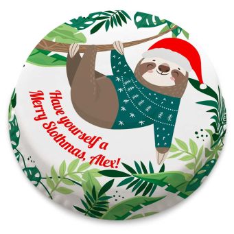 Merry Slothmas Cake