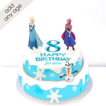 Frozen Tiered Cake
