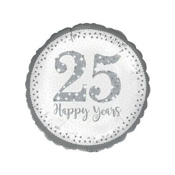 Silver Anniversary Balloon