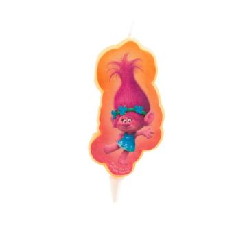 Trolls Poppy Candle