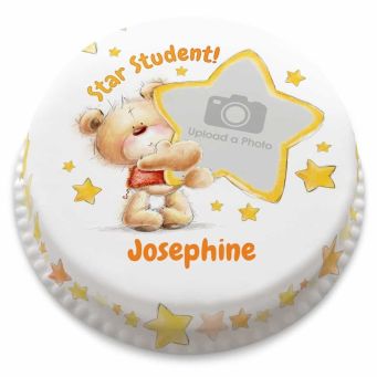 Star Ted Photo Cake
