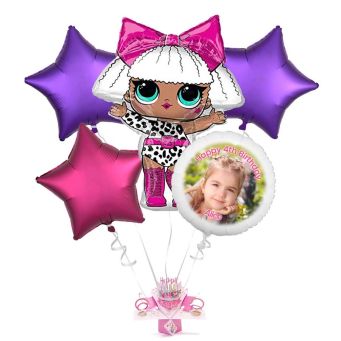 LOL Dolls Balloon Bouquet