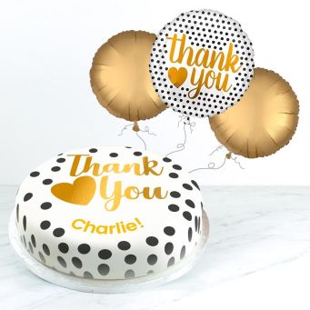 Golden Thank You gift Set