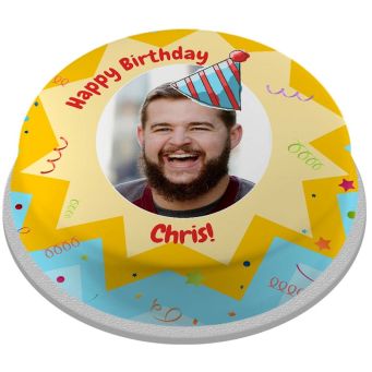 Party Time Photo Cake