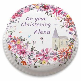 On Your Christening Day Cake