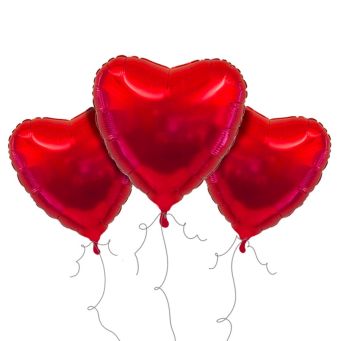 Trio Hearts Bouquet - v 