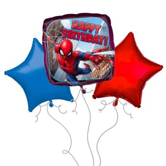 Spiderman Action Balloon Bouquet
